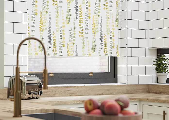 Santa Maria, Citron Twist - Roller Blind - Image 5